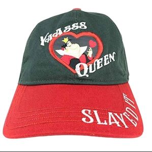 Disney Baseball Hat - Queen of Hearts - YAASSS QUEEN - Slayed It
